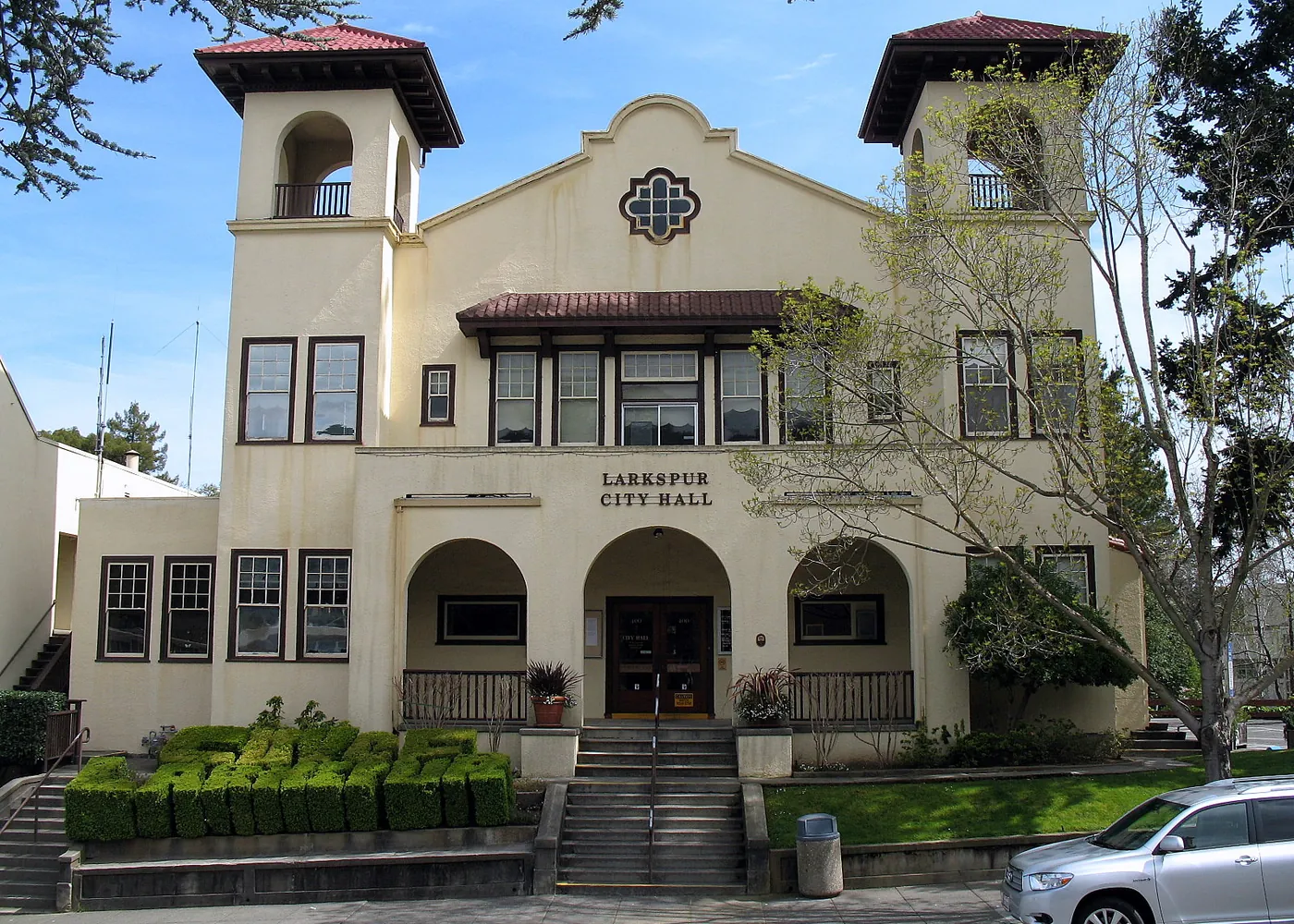 Real view of Larkspur, California