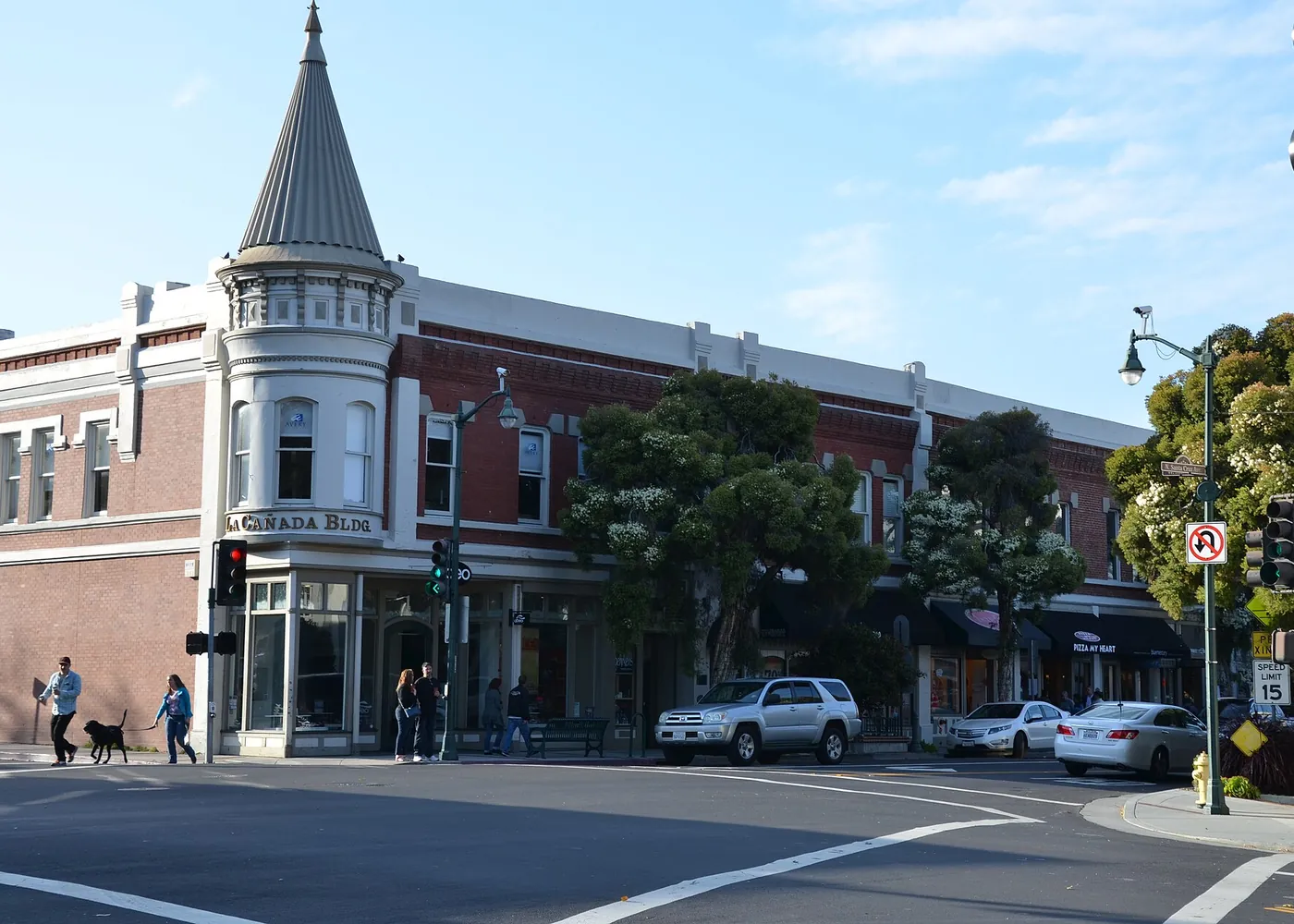 Real view of Los Gatos, California