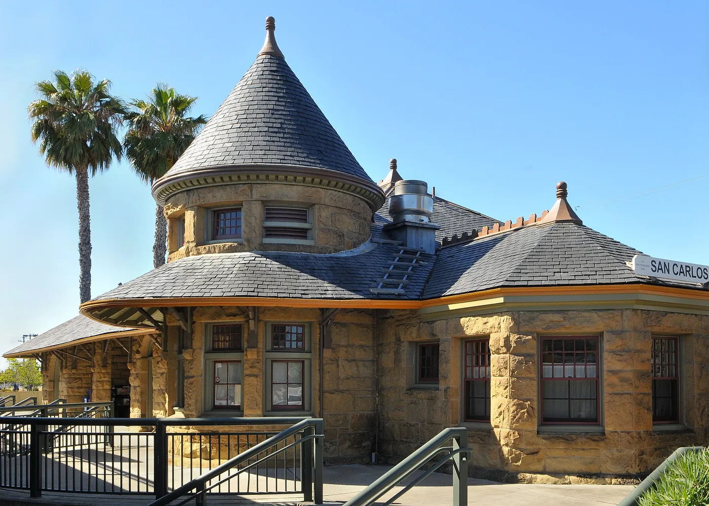 Real view of San Carlos, California